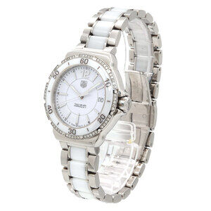 TAG Heuer Formula 1 WAH1213 Women's Watch, Diamond Bezel, Date Display, White...
